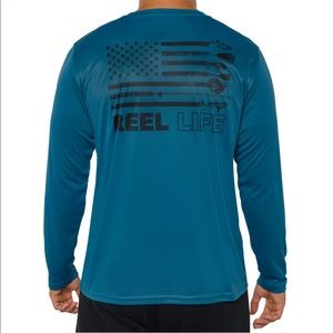 Reel life sun defender uv fishing shirt